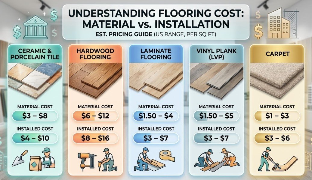 Understanding Flooring Cost: Materials and Installation