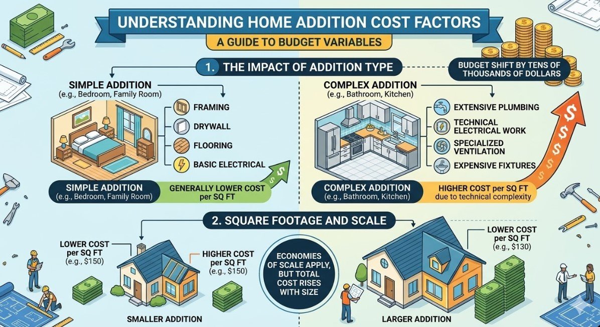 Understanding the Factors Including Addition Type