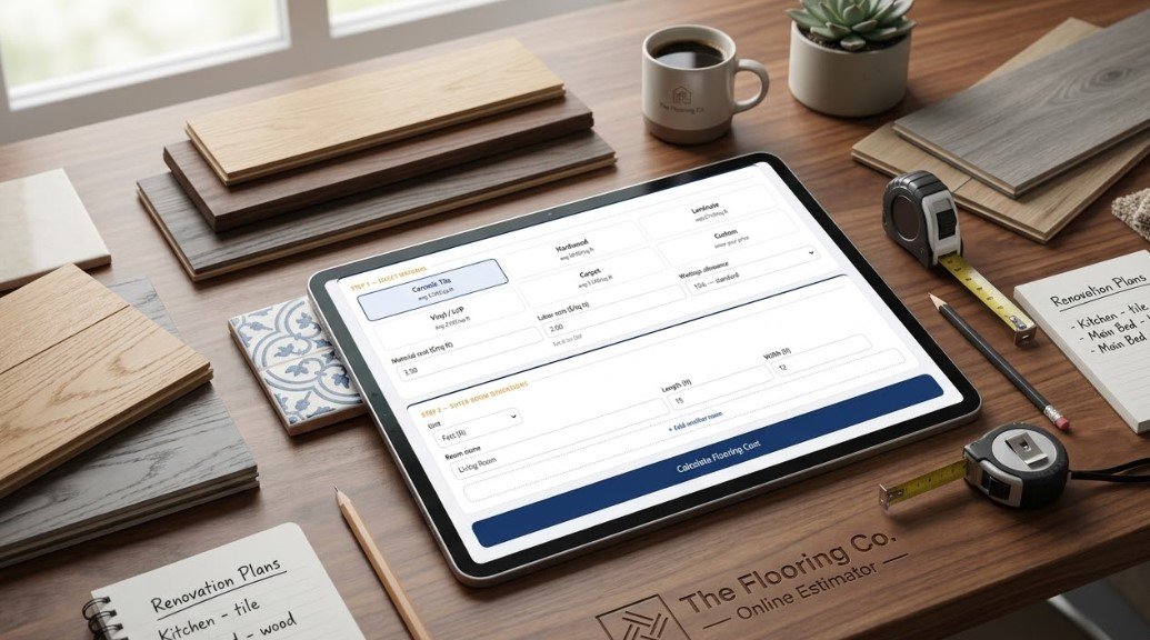 What Is a Flooring Calculator - A flooring calculator is an online tool that helps you estimate how much flooring material you need for any room or space