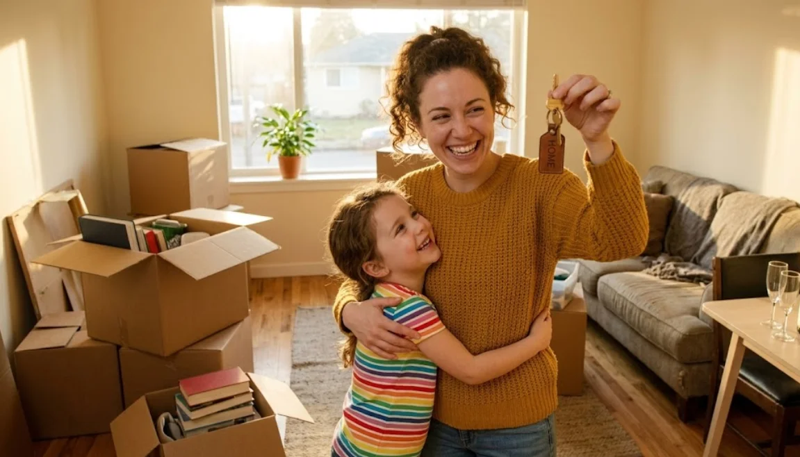affordable home ownership for single mothers